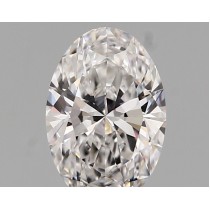 Lab Created 1.18 Carat D-VVS2 Oval Diamond