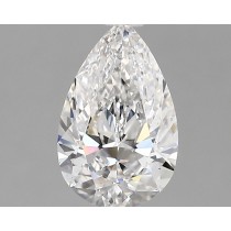 Lab Created 1.39 Carat D-VS1 Pear Shaped Diamond