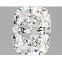 Lab Created 2.09 Carat E-VS1 Cushion Cut Diamond