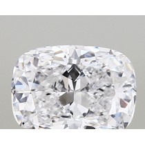 Lab Created 1.36 Carat D-VS1 Cushion Cut Diamond Lab Created 1.36 Carat D-VS1 Cushion Cut Diamond