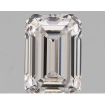 Lab Created 1.22 Carat D-VVS2 Emerald Cut Diamond