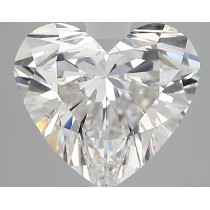 Lab Created 2.77 Carat E-VVS2 Heart Shaped Diamond Lab Created 2.77 Carat E-VVS2 Heart Shaped Diamond