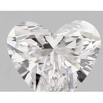 Lab Created 1.73 Carat D-VVS2 Heart Shaped Diamond