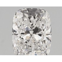 Lab Created 1.12 Carat D-VVS2 Cushion Cut Diamond