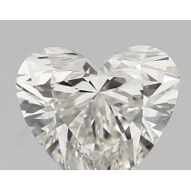 Lab Created 1.86 Carat G-VS2 Heart Shaped Diamond