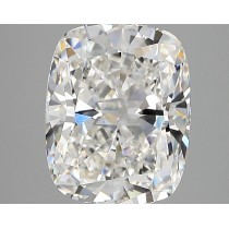 Lab Created 3.05 Carat F-VS1 Cushion Cut Diamond Lab Created 3.05 Carat F-VS1 Cushion Cut Diamond