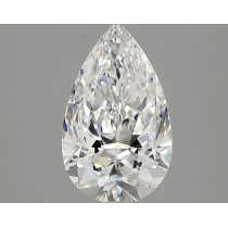 Lab Created 2.05 Carat D-VS1 Pear Shaped Diamond Lab Created 2.05 Carat D-VS1 Pear Shaped Diamond