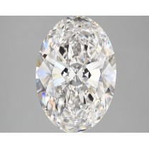 Lab Created 4.38 Carat E-VS2 Oval Diamond Lab Created 4.38 Carat E-VS2 Oval Diamond