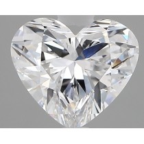 Lab Created 1.65 Carat D-VVS2 Heart Shaped Diamond Lab Created 1.65 Carat D-VVS2 Heart Shaped Diamond