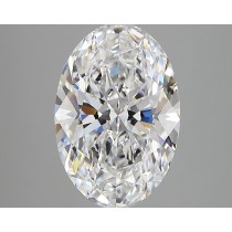Lab Created 3.06 Carat D-VS1 Oval Diamond Lab Created 3.06 Carat D-VS1 Oval Diamond