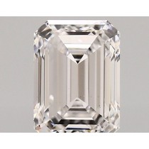 Lab Created 1.30 Carat D-VS1 Emerald Cut Diamond Lab Created 1.30 Carat D-VS1 Emerald Cut Diamond