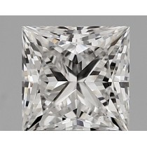 Lab Created 1.51 Carat E-VS1 Princess Cut Diamond