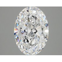 Lab Created 2.75 Carat D-VS1 Oval Diamond