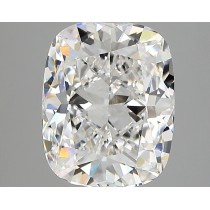 Lab Created 3.04 Carat E-VVS2 Cushion Cut Diamond Lab Created 3.04 Carat E-VVS2 Cushion Cut Diamond
