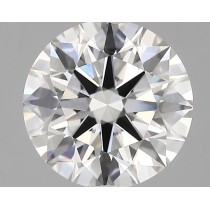 Lab Created 2.69 Carat F-VS1 Round Diamond
