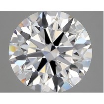 Lab Created 2.88 Carat D-VS1 Round Diamond