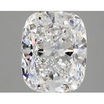 Lab Created 2.22 Carat E-VS1 Cushion Cut Diamond Lab Created 2.22 Carat E-VS1 Cushion Cut Diamond