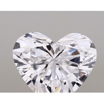 Lab Created 1.10 Carat D-VVS2 Heart Shaped Diamond