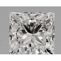 Lab Created 1.41 Carat E-VVS2 Princess Cut Diamond