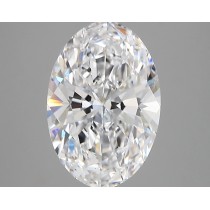 Lab Created 3.22 Carat D-VS1 Oval Diamond Lab Created 3.22 Carat D-VS1 Oval Diamond