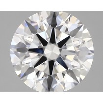Lab Created 2.68 Carat D-VS1 Round Diamond