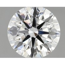Lab Created 1.24 Carat D-VS1 Round Diamond