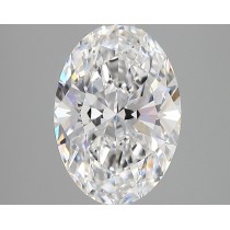 Lab Created 2.34 Carat D-VS1 Oval Diamond Lab Created 2.34 Carat D-VS1 Oval Diamond