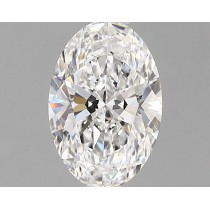 Lab Created 1.16 Carat D-VVS2 Oval Diamond