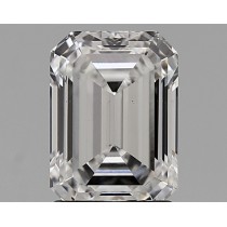 Lab Created 1.76 Carat D-VS1 Emerald Cut Diamond Lab Created 1.76 Carat D-VS1 Emerald Cut Diamond