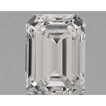 Lab Created 1.37 Carat D-VVS2 Emerald Cut Diamond