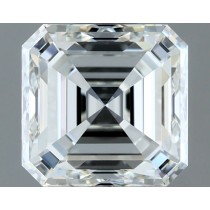 1.71 Carat H-VVS1 Asscher Cut Natural Diamond