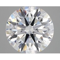 Lab Created 2.49 Carat D-VS1 Round Diamond
