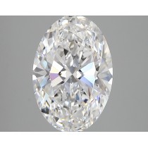 Lab Created 3.07 Carat D-VS1 Oval Diamond Lab Created 3.07 Carat D-VS1 Oval Diamond