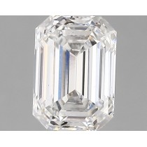 Lab Created 1.55 Carat D-VS1 Emerald Cut Diamond Lab Created 1.55 Carat D-VS1 Emerald Cut Diamond