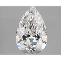 Lab Created 3.14 Carat E-VS1 Pear Shaped Diamond Lab Created 3.14 Carat E-VS1 Pear Shaped Diamond