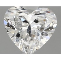 Lab Created 1.62 Carat D-VVS2 Heart Shaped Diamond