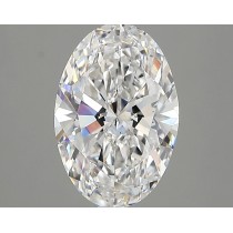 Lab Created 2.01 Carat D-VS1 Oval Diamond Lab Created 2.01 Carat D-VS1 Oval Diamond