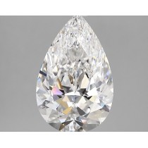 Lab Created 3.04 Carat D-VS1 Pear Shaped Diamond Lab Created 3.04 Carat D-VS1 Pear Shaped Diamond
