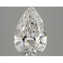 Lab Created 2.60 Carat F-VS1 Pear Shaped Diamond Lab Created 2.60 Carat F-VS1 Pear Shaped Diamond