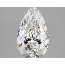 Lab Created 3.14 Carat D-VVS2 Pear Shaped Diamond Lab Created 3.14 Carat D-VVS2 Pear Shaped Diamond