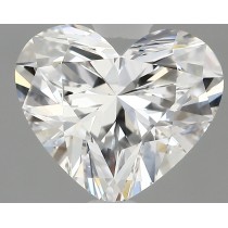 Lab Created 1.81 Carat D-VVS2 Heart Shaped Diamond