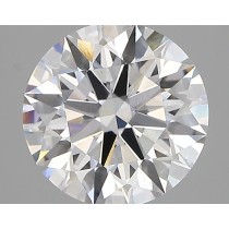 Lab Created 2.35 Carat E-VVS2 Round Diamond