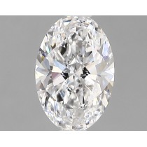 Lab Created 1.18 Carat D-VS2 Oval Diamond