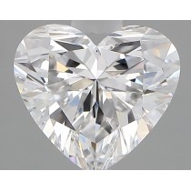 Lab Created 1.40 Carat D-VS1 Heart Shaped Diamond