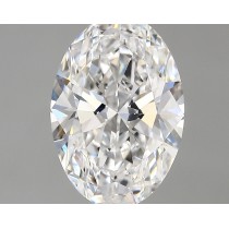 Lab Created 1.57 Carat D-VVS2 Oval Diamond Lab Created 1.57 Carat D-VVS2 Oval Diamond