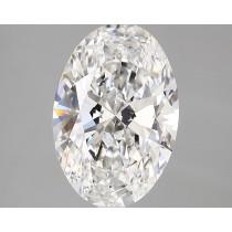 Lab Created 3.35 Carat E-VS1 Oval Diamond Lab Created 3.35 Carat E-VS1 Oval Diamond