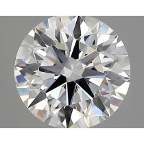 Lab Created 2.07 Carat D-VS1 Round Diamond