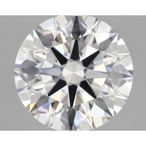 Lab Created 3.40 Carat D-VS1 Round Diamond