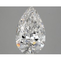 Lab Created 2.48 Carat E-VVS2 Pear Shaped Diamond Lab Created 2.48 Carat E-VVS2 Pear Shaped Diamond