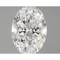 Lab Created 1.55 Carat D-VVS2 Oval Diamond
